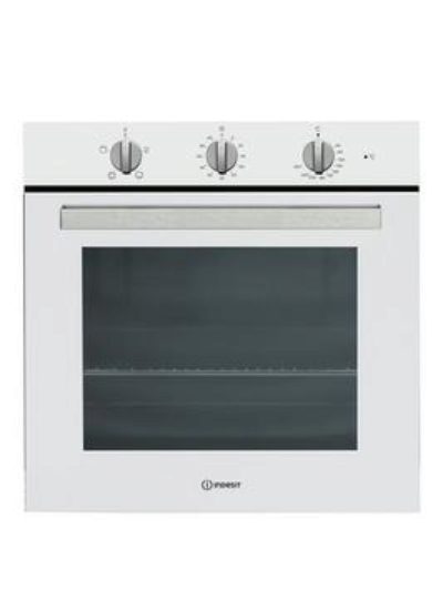 Indesit Aria Ifw6230Ixuk Built-In Single Electric Oven - White - Oven Only